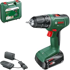 Bosch Home and Garden Perceuse-Visseuse sans fil EasyDrill 18V-40 (1 Batterie 2,0 Ah, Système 18 V, dans Coffret de Transport)